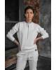 Свитшот женский OVERSIZE на флисе белый