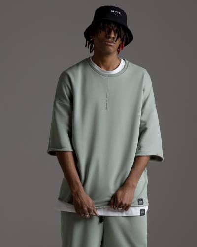 Футболка oversize GENESIS eucalyptus