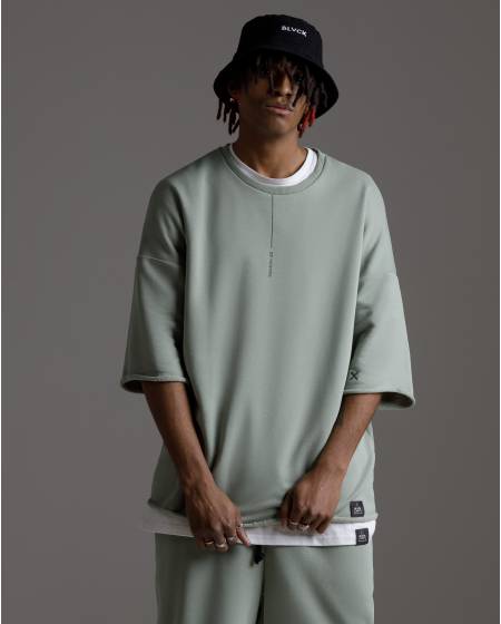 Oversized T-shirt GENESIS eucalyptus
