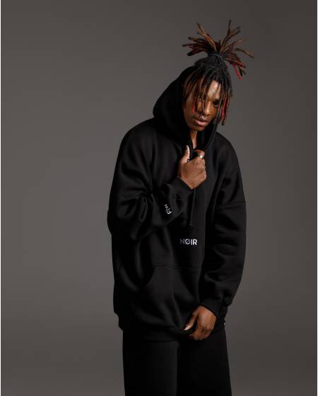 Худі чоловіче NOIR N7 Black