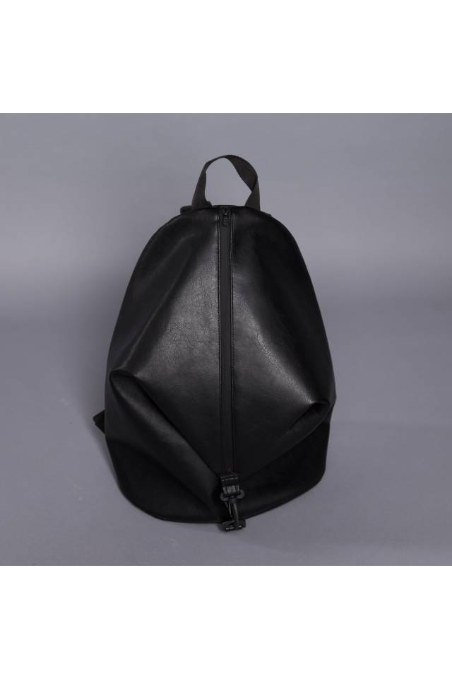 Eco leather outlet backpack