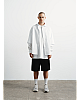 Shirt with Double sleeve white