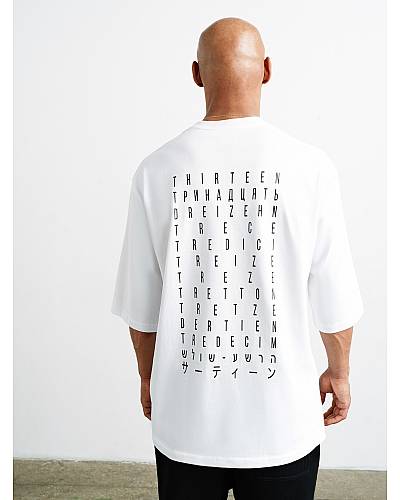 Футболка CODE: THIRTEEN white