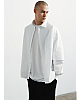 Shirt with Double sleeve white