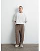 Брюки широкие Tailored sepia мужские