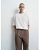 Брюки широкие Tailored sepia мужские