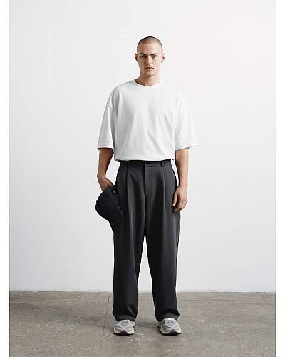 Брюки широкие Tailored graphite мужские