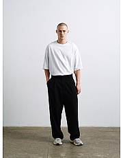 Брюки широкие Tailored onyx мужские