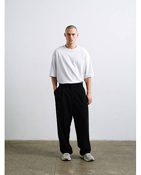 Брюки широкие Tailored onyx мужские