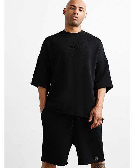 Set shorts + t-shirt 13 STUDIO ABSOLUTE ONYX