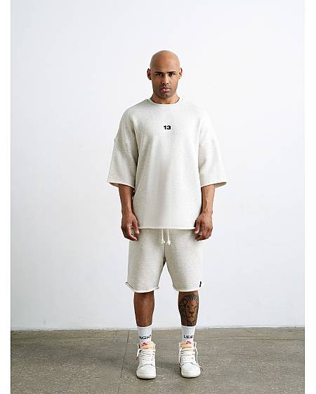 Set shorts + t-shirt 13 STUDIO TAPIOCA MELANGE