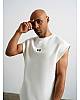 Set shorts + vest 13 STUDIO OFF WHITE