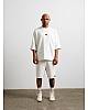 Set shorts + t-shirt 13 STUDIO OFF WHITE