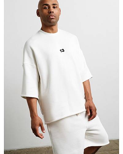 Set shorts + t-shirt 13 STUDIO OFF WHITE