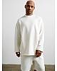 Relaxed longsleeve 13 STUDIO OFF WHITE