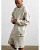 Relaxed longsleeve 13 STUDIO TAPIOCA MELANGE