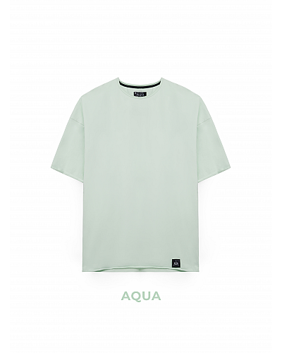 Футболка color basic AQUA