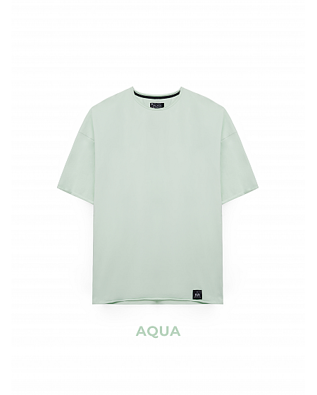 Футболка color basic AQUA