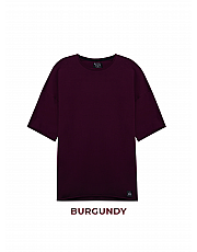 Футболка color basic BURGUNDY