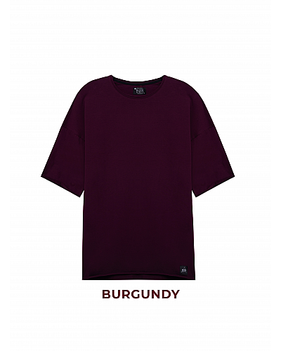 Футболка color basic BURGUNDY