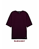 Футболка color basic BURGUNDY