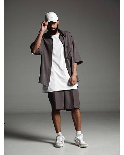 Брючні шорти зі стрілкою Soft Graphite чоловічі