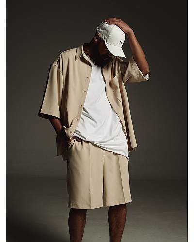 Брючные шорты со стрелкой Macadamia мужские