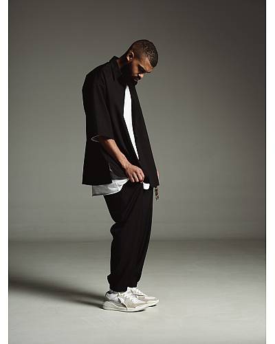 Men's Onyx oversized joggers and shirt set
