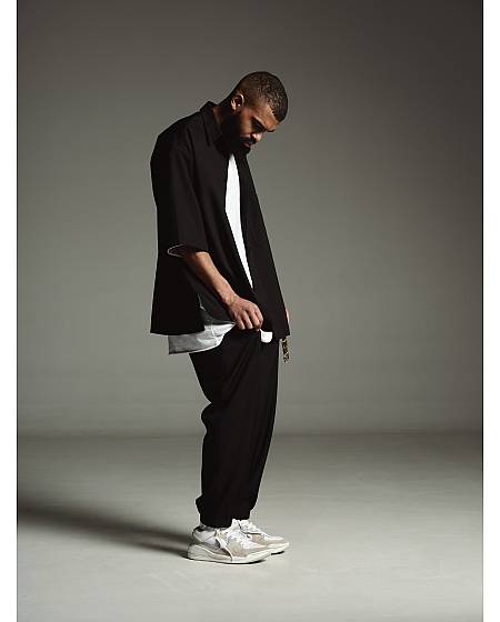 Men's Onyx oversized joggers and shirt set