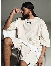 Шорты DIFFERENT ONE Melange Sand со стрелками мужские