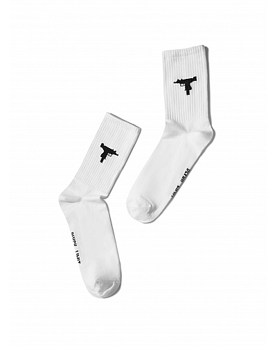 Носки белые Uzi