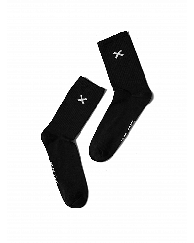 Носки черные X