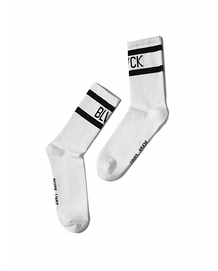White socks BLVCK