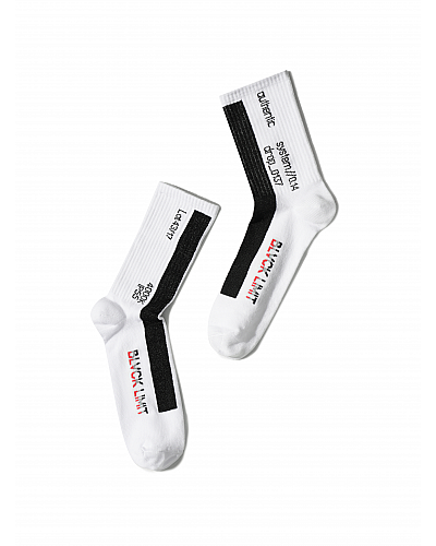 Носки белые Line