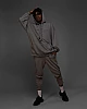 Штаны мужские OVERSIZE с вышивкой est. MMXIII серые