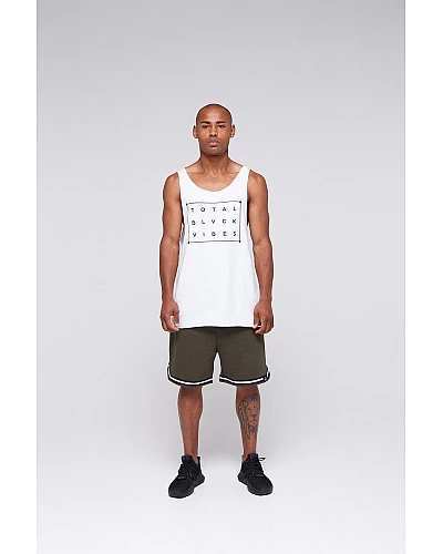 Mike male Total white blvck vibes