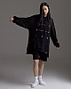 Шорты унисекс oversize GENESIS black