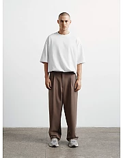 Брюки широкие Tailored sepia мужские