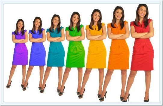 Выбираем цвет для платья