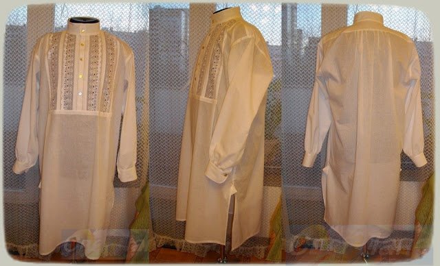 Сорочка в 17-ом веке