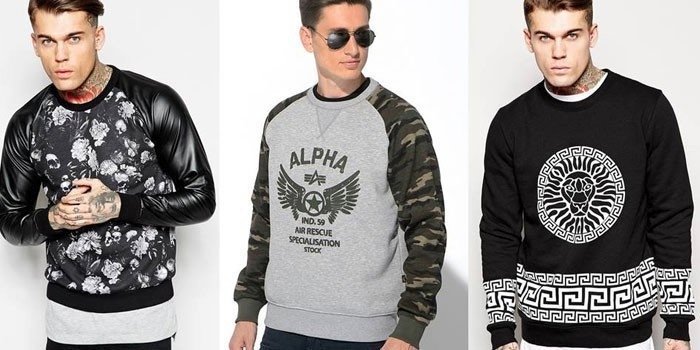 Чем свитшот отличается от лонгслива? Описание и фото.